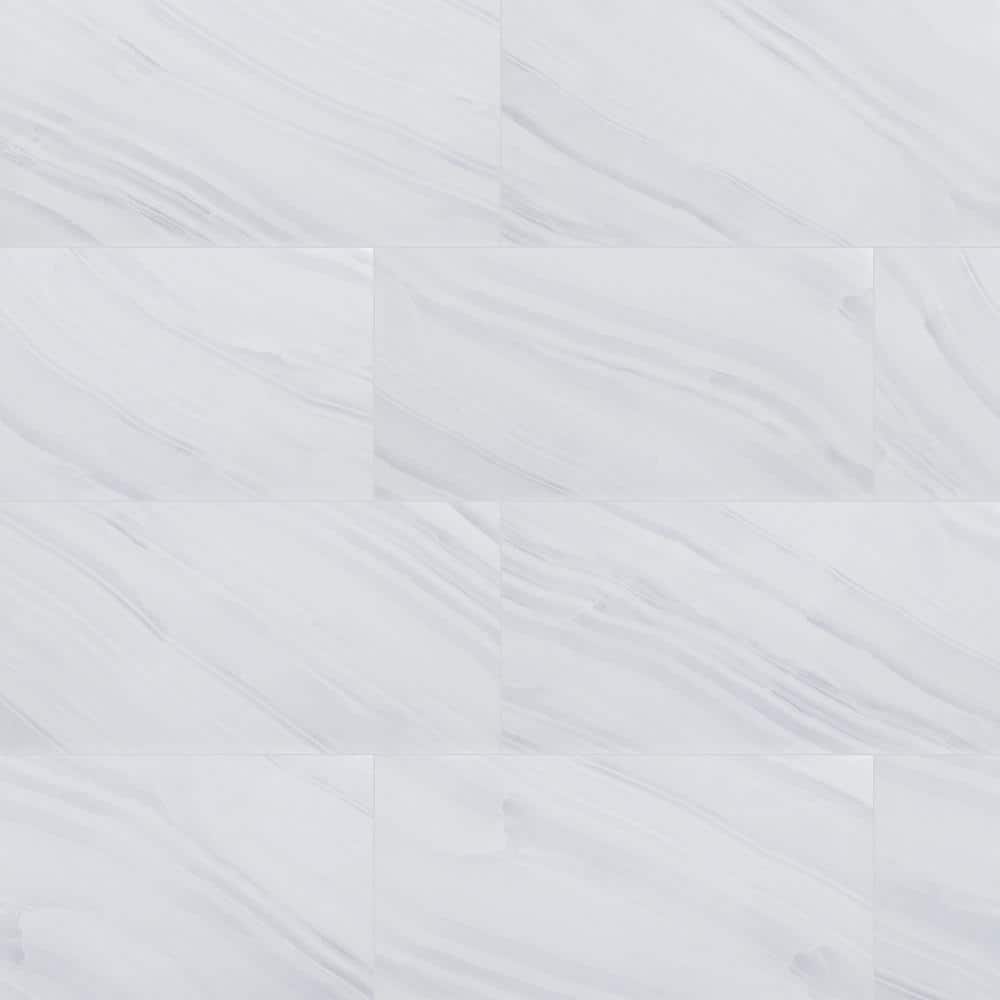 Urban White Onyx 4 in. x 4 in. x 0.39 in. Polished Porcelain Marble Look Floor and Wall Tile Sample price history on PriceWatchPro