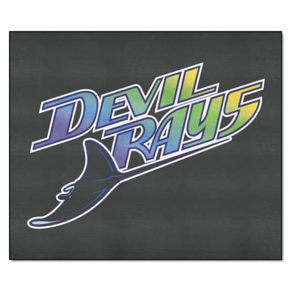 FANMATS Tampa Bay Devil Rays Tailgater Rug - 5ft. x 6ft. - Retro