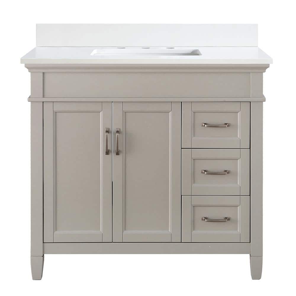 Home Decorators Collection Ashburn 37 in. W x 22 in. D Bath Vanity in