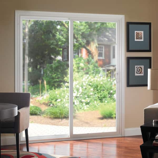 Ply Gem 71.5 in. x 79.5 in. 580 Series White Vinyl Right-Hand