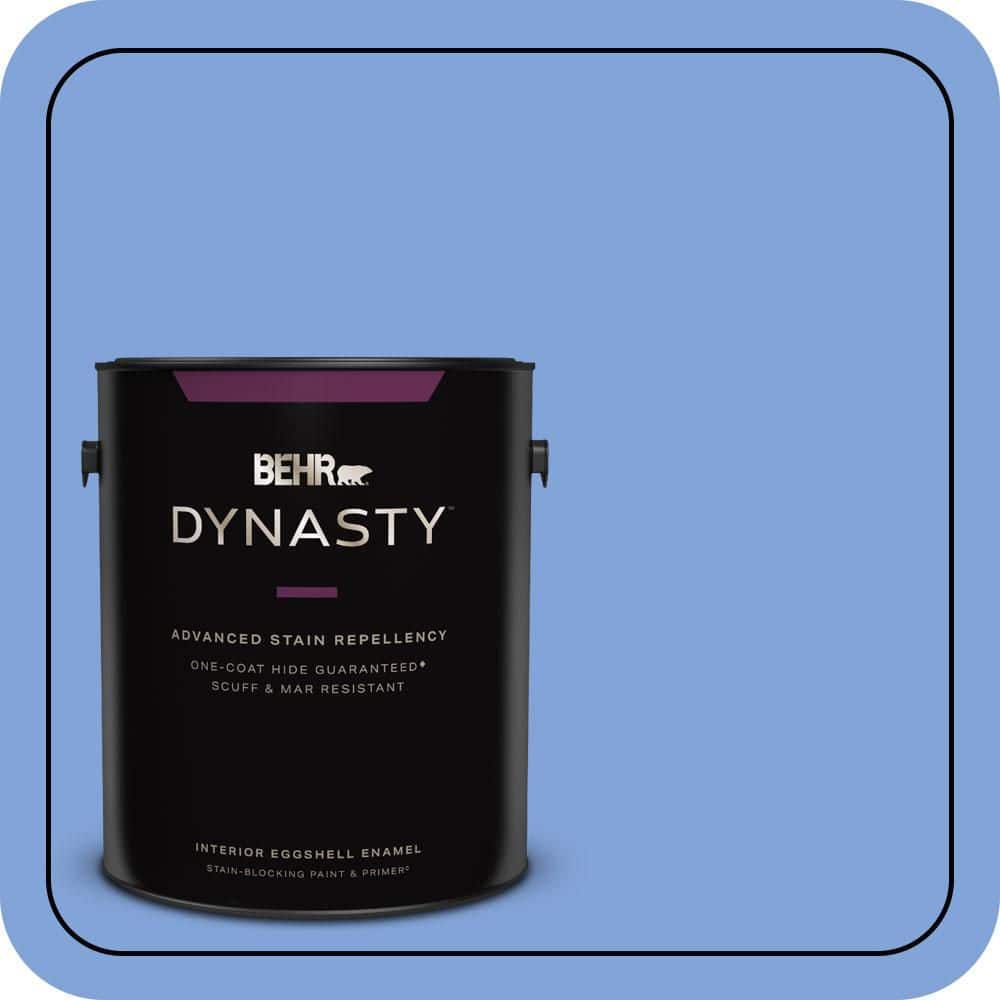 1 gal. #P530-4 Periwinkle Eggshell Enamel Interior Stain-Blocking Paint & Primer price history on PriceWatchPro