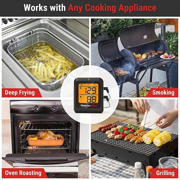ThermoPro 650 ft. Bluetooth Meat Thermometer (iOS/Android