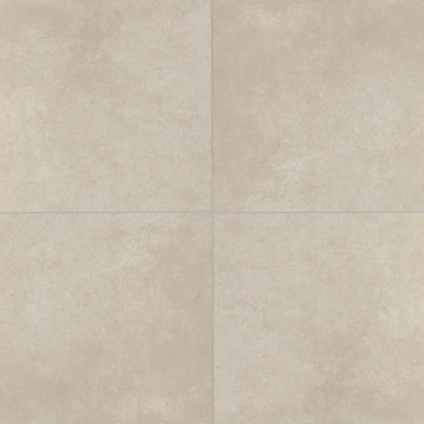 Bedrosians Materika Square 32 in. x 32 in. Sand Porcelain Floor Tile (13.77 sq. ft./Case)
