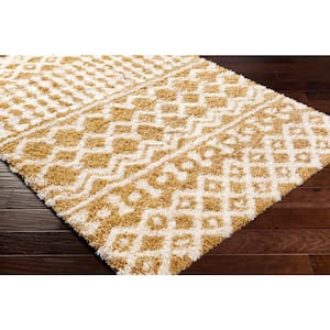 Briar Gold Sand Bohemian 3 ft. x 7 ft. Indoor Runner Area Rug