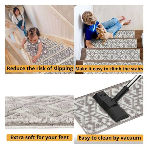  Clearance 29.52x7.87in Non-Slip Carpet Stair Treads Warehouse Sale  Clearance Lightning Deals of Today Prime Deals Today Sofa Slipcover  Recliner Chair Cover Clearance Items : Clothing, Shoes & Jewelry