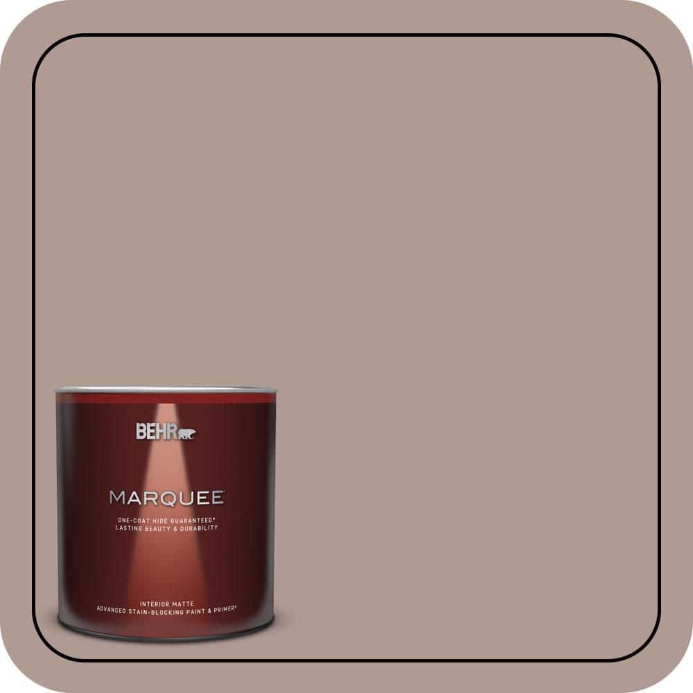 1 Qt. #N170-4 Coffee with Cream One-Coat Hide Matte Interior Paint & Primer price history on PriceWatchPro