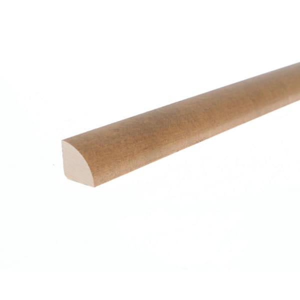 ROPPE Quarter Round Matte Tuscan 0.75 in. T x 0.75 in. W x 78 in. L Hardwood Trim