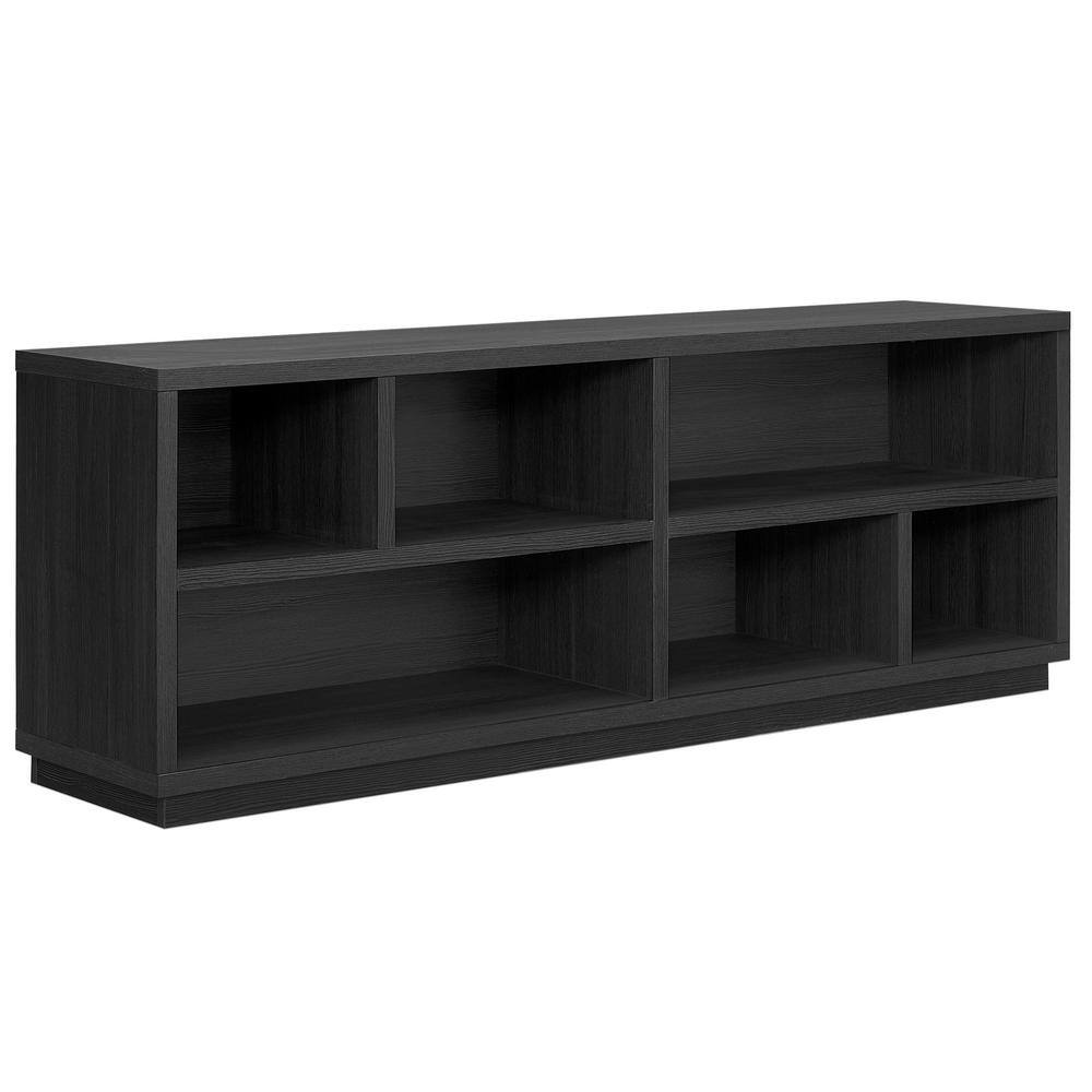 Meyer&Cross Bowman 70 in. Charcoal Gray TV Stand Fits TV's up to 75 in