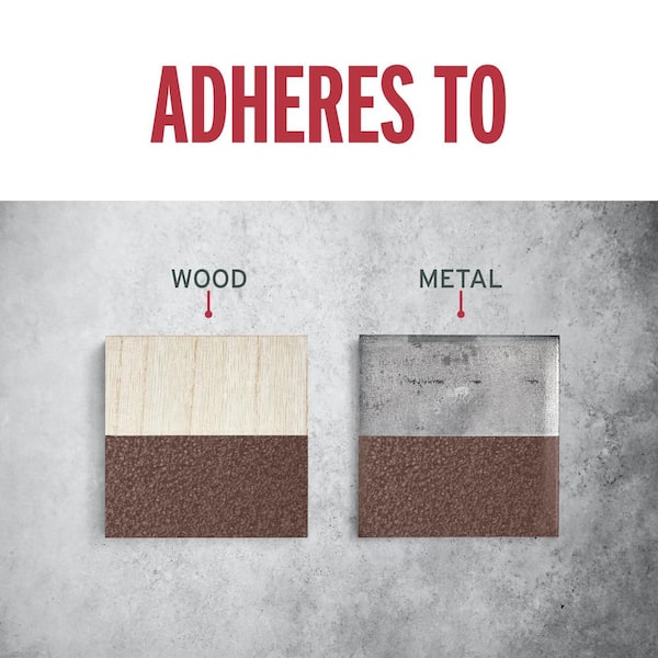 1 qt. Brown Hammered Gloss Rust Preventive Interior/Exterior Paint (2-Pack)