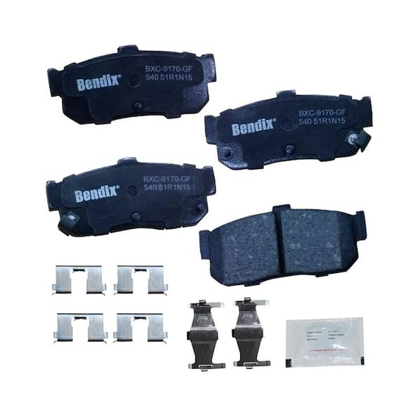 Bendix Premium Copper Free Disc Brake Pad Set CFC540 - The Home Depot