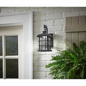 Summit Ridge Collection Zinc Outdoor Integrated LED Wall Lantern Sconce