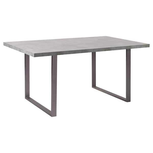 Armen Living Fenton Gray Dining Table