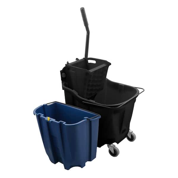 Mop Bucket & Wringer - 36 Qt., Hotel Mopping Equipment