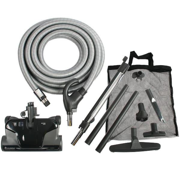 Cen-Tec CT16QD Electric Powerhead Attachment Kit with Direct Connect Hose for Central Vacuums