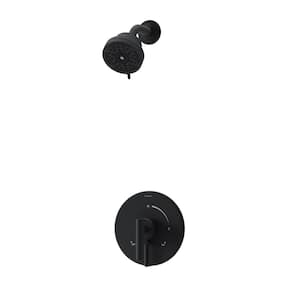 Dia HydroMersion Shower Trim Kit Wall Mounted with Single Handle Volume Control - 1.5 GPM (Valve not Included)