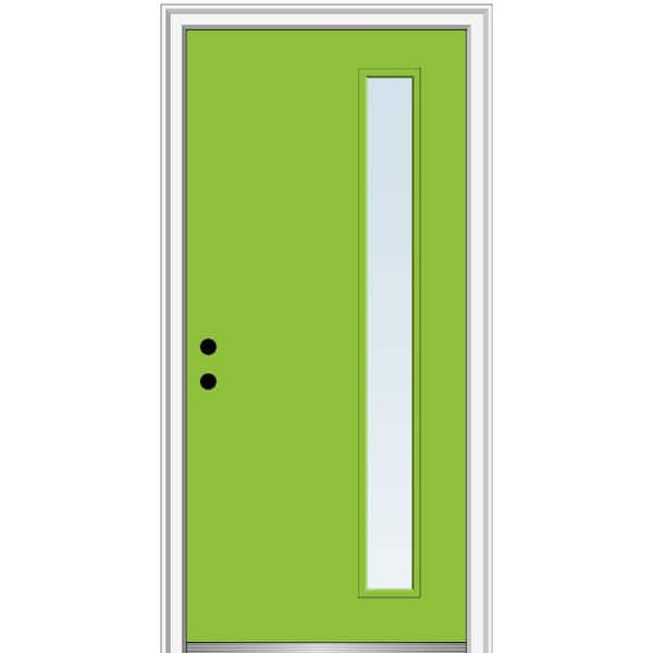 MMI Door 32 in. x 80 in. Viola Low-E Glass Right-Hand 1-Lite Clear ...