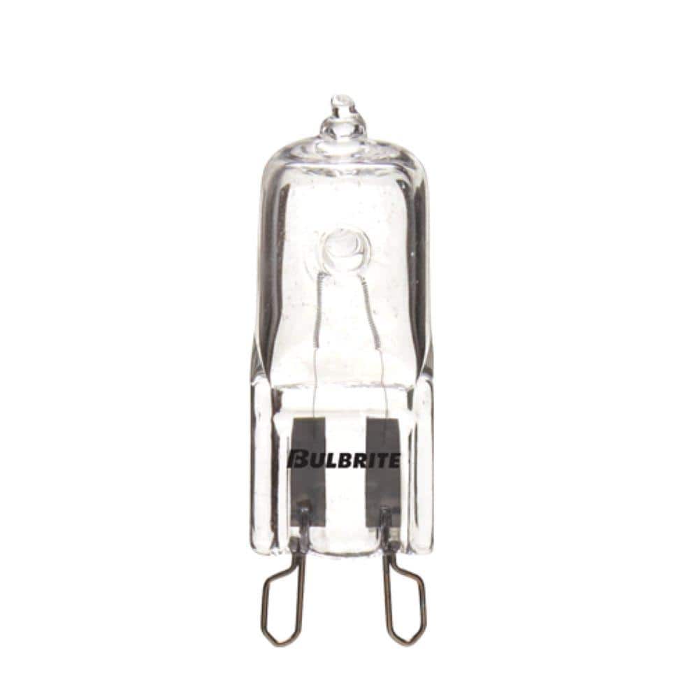 35-Watt Soft White Light T4 (G9) Bi-Pin Screw Base Dimmable Clear Mini Halo