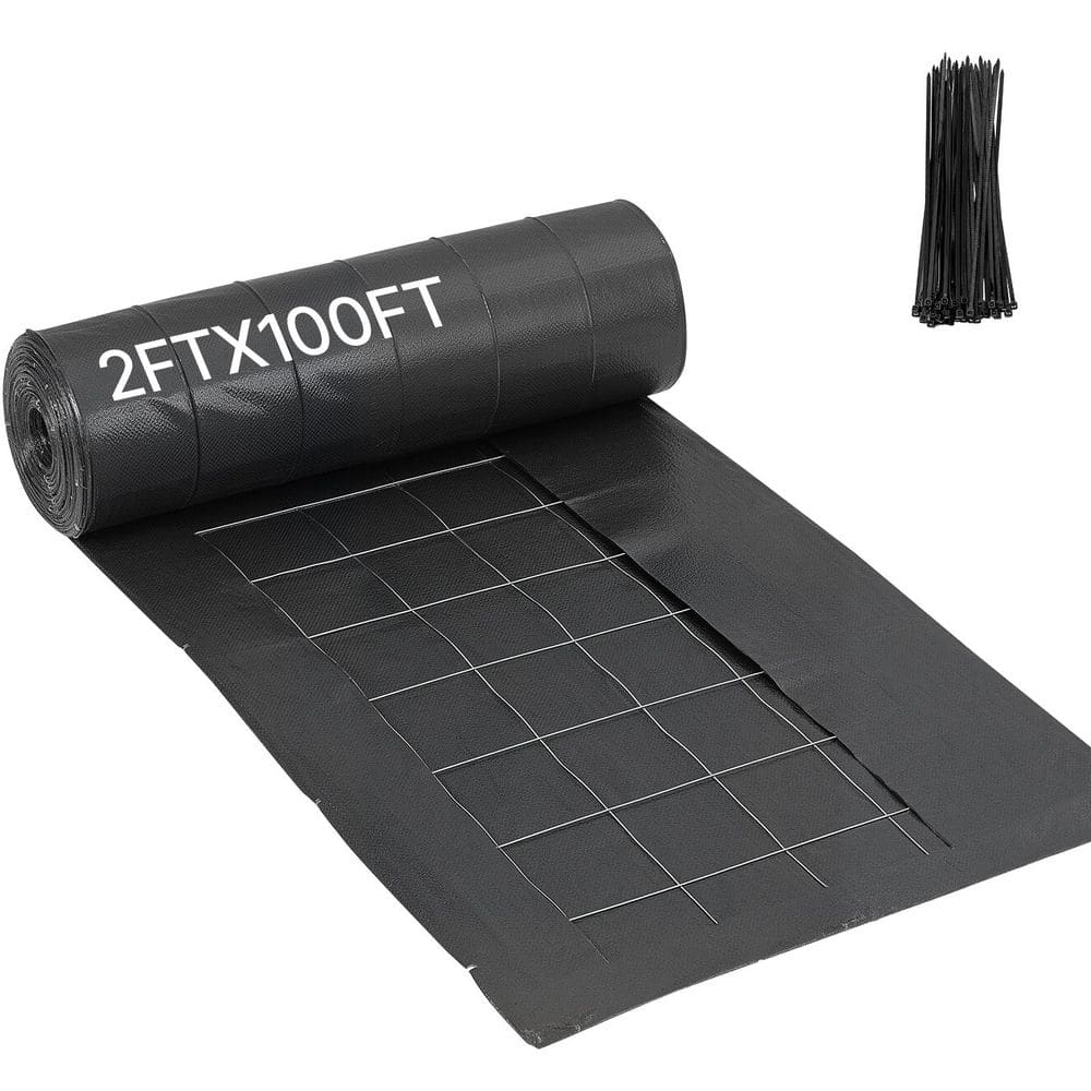 Silt Fence Roll, 1200 in. L x 24 in. W x 0.2 in. H Black Plastic Temporary Garden, Erosion Control for Sediment, 1-Pack price history on PriceWatchPro