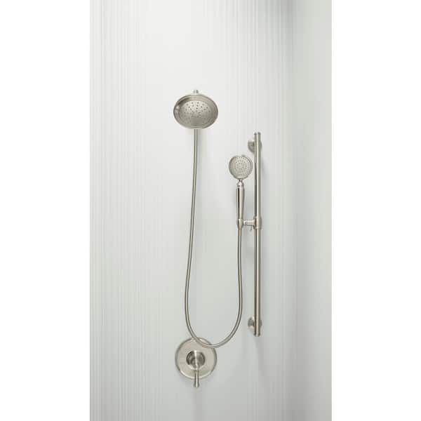 KOHLER Artifacts 30 in. Shower Slide Bar in Vibrant Polished Nickel
