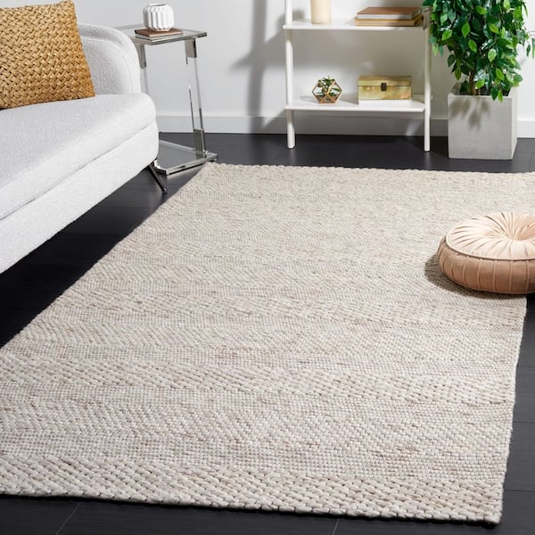 Marbella 4 ft. x 6 ft. Beige Geometric Area Rug