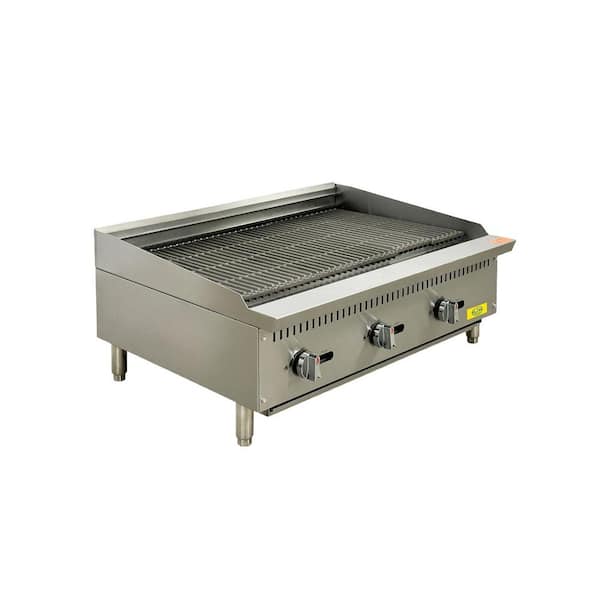 Elite Kitchen Supply 36 in. Commercial NSF Stainless Steel Radiant broiler ECB36