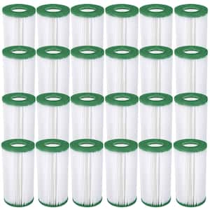 Coleman 4 in. Dia 50 sq. ft. Type III A/C Pool Replacement Filter Cartridge (24-Pack)