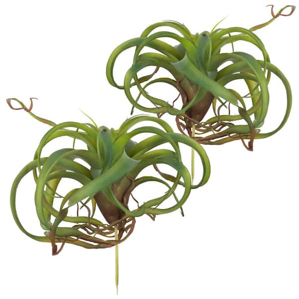 A & B Home 7 .9 in. Green Artificial Assorted Flowers Floral Arrangements