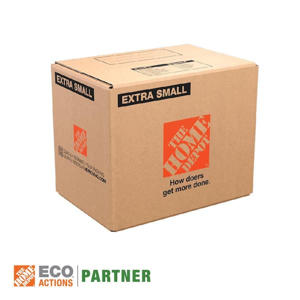 The Home Depot 15 in. L x 10 in. W x 12 in. Extra-Small Moving Box (50 Pack)