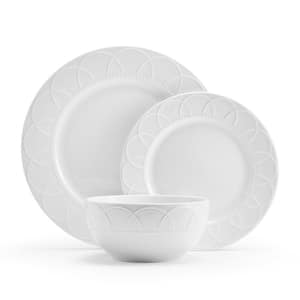 Jules 12-Piece Porcelain Dinnerware Set