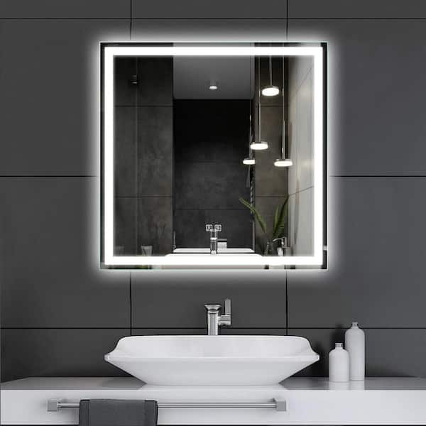 Length LED Bathroom Light Bathroom lamp Mirror lamp Mirror Light Cabinet lamp Surface-Mounted Light 450 mm Colour Warm White 