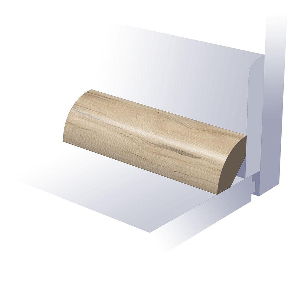 Kinetic Springfield 0.8 in. T x 0.8 in. W x 94 in. L Waterproof Quarter Round Moulding price history on PriceWatchPro