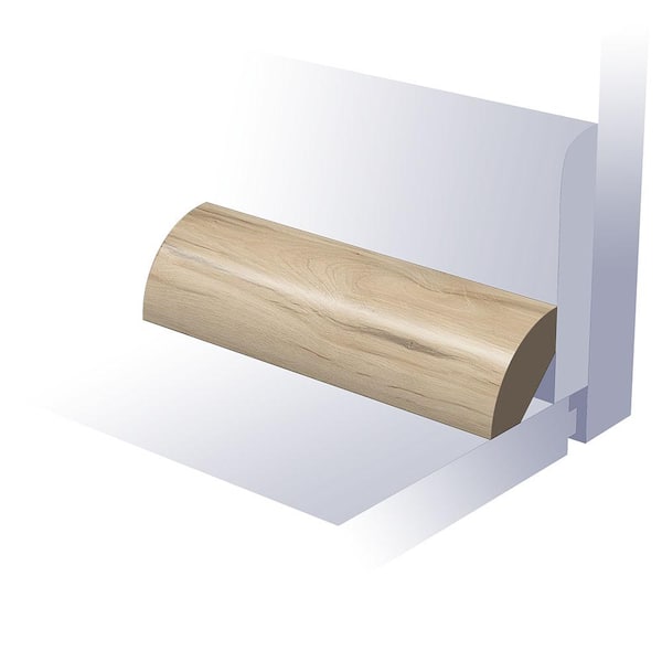 SELKIRK FLOORS Kinetic Springfield 0.8 in. T x 0.8 in. W x 94 in. L Waterproof Quarter Round Moulding