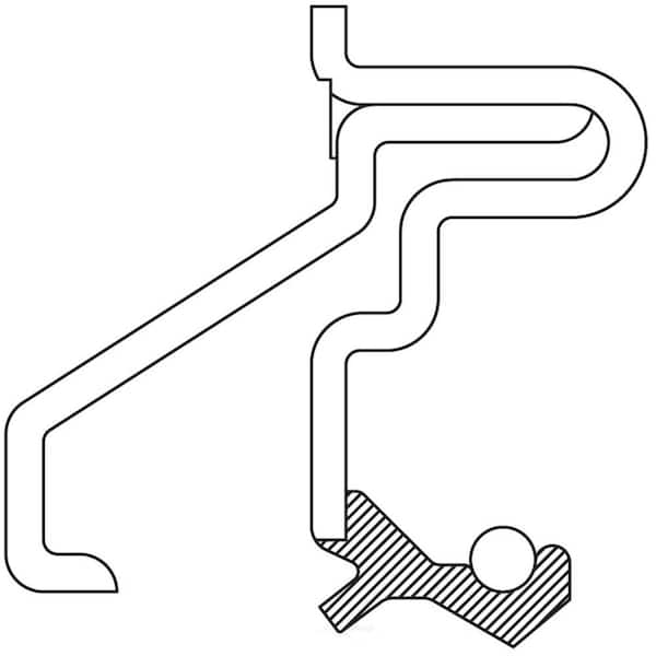 National Automatic Transmission Output Shaft Seal