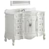 48" Benton Collection Classic Design Beckham Bathroom Sink Vanity & Mi - The Ben