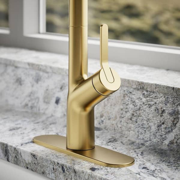 シンク KOHLER Setra Single-Handle Semi-Professional Kitchen Sink Faucet