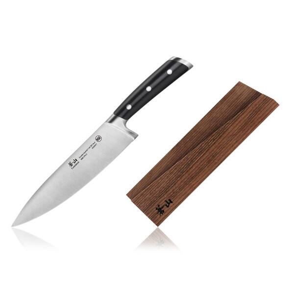Cangshan TS Series Sandvik Swedish Steel Forged 8 in. Chef Knife and Wood Sheath Set