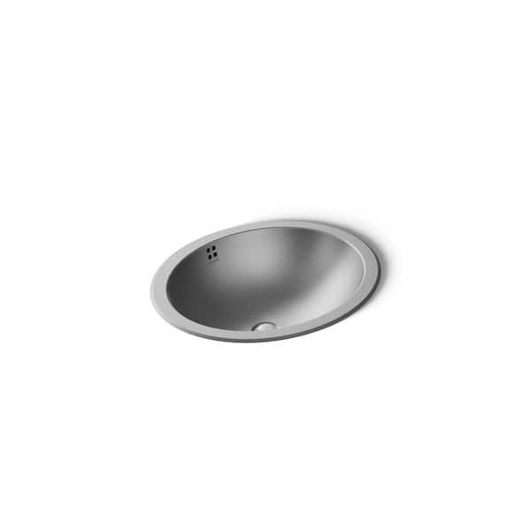 Bachata 20 in. x 19.875 in. Undermount Bathroom Sink in Stainless Steel with Luster Finish Stainless Steel