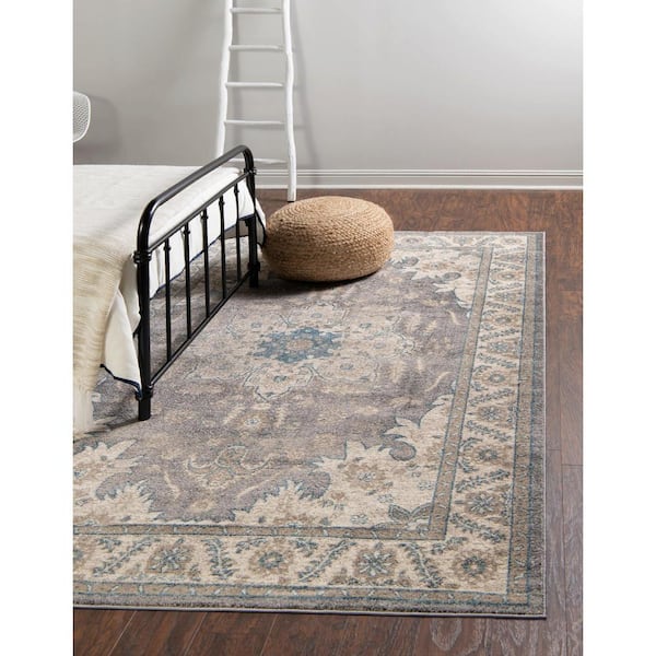 Salzburg Altstadt Gray 3' 3 x 5' 3 Area Rug