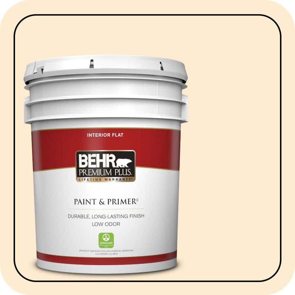 5 gal. #PPL-68 Summer Moon Flat Low Odor Interior Paint & Primer price history on PriceWatchPro
