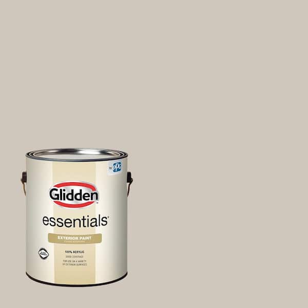 Glidden Essentials 1 gal. PPG1022-2 Intuitive Satin Exterior Paint