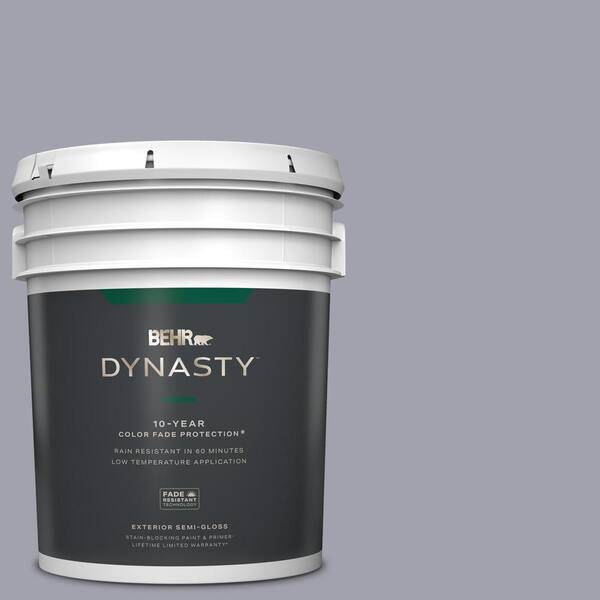 BEHR DYNASTY 5 gal. #MQ5-08 Masterpiece Semi-Gloss Enamel Exterior