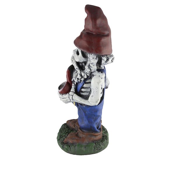 HOMESTYLES 14 in. H Fisherman Gnome Holding Fishing Pole Home and Garden  Gnome Statue 36410 - The Home Depot