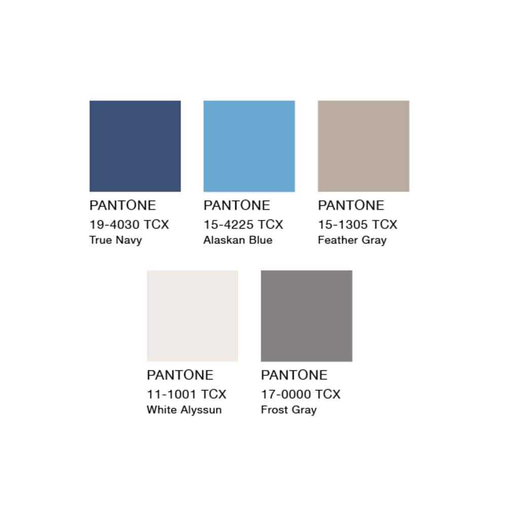 Roma Blue and Grey Synthetic Flat Woven Area Rug 7'10" x 10'