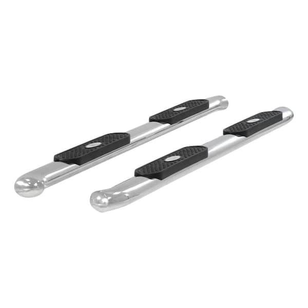 Aries 4-Inch Oval Polished Stainless Steel Nerf Bars, Select Toyota Tundra