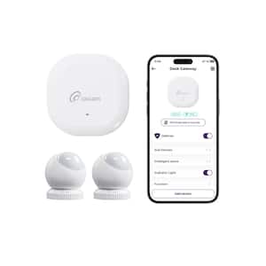 Wireless Home Security Alarm System 3-Piece, 1 Smart Hub, 2 PIR Motion Sensor