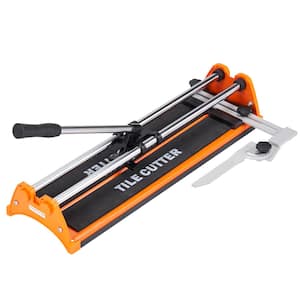Manual Tile Cutter 0.5 in. Porcelain Ceramic Tile Cutter with Tungsten Carbide Grit Blade and Replacement blade