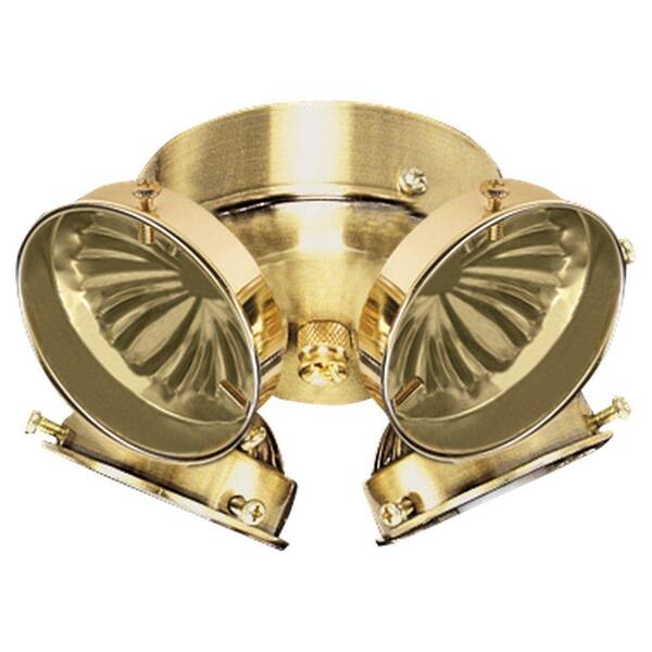 Generation Lighting 4-Light Polished Brass Ceiling Fan Light Kit