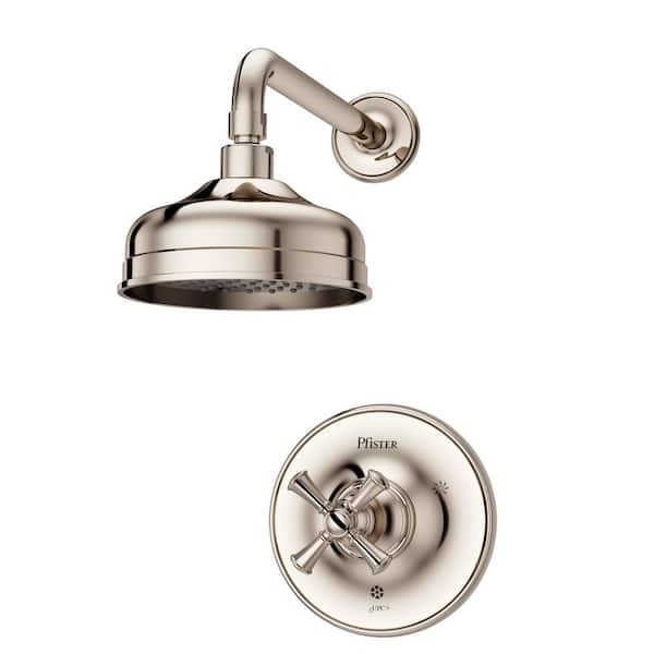 Tisbury 1-Handle Shower Only Faucet Trim Kit in Polished Nickel (Valve Not Included)