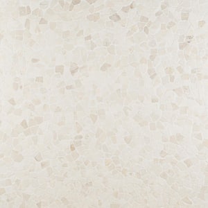 Countryside Tumbled 11.81 in. x 11.81 in. White Floor and Wall Mosaic (0.97 sq. ft. / sheet)