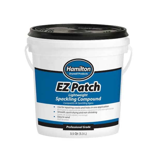 Hamilton Drywall Products 3-1/2 Qt. E-Z Patch Lightweight Spackling ...